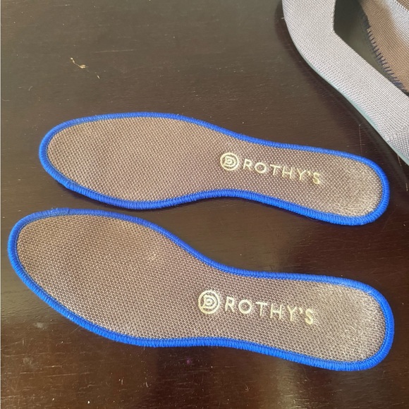 Rothy’s The Flat in Mink Ballet Flats Shoes Retired Mauve Gray Dusty Purple - Picture 8 of 9